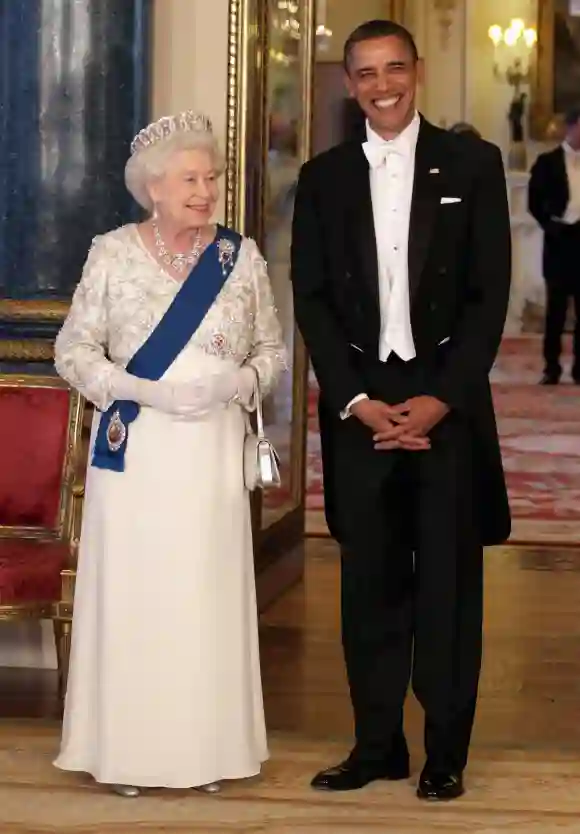Königin Elisabeth II. und Barack Obama im Jahr 2011