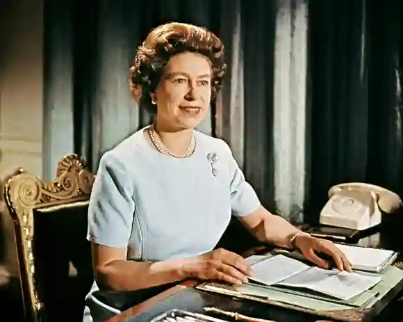 Königin Elisabeth II. im Jahr 1971