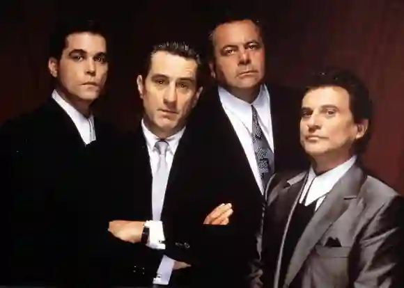 Ray Liotta, Robert De Niro, Paul Sorvino, Joe Pesci in „GoodFellas”