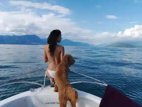 Rebecca Mir super sexy im Bikini