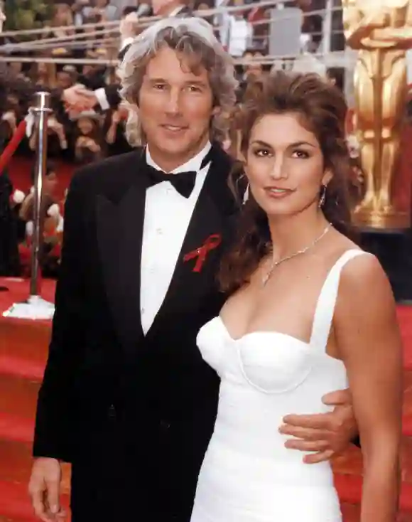 Richard Gere und Cindy Crawford zusammen bei den Oscars 1993