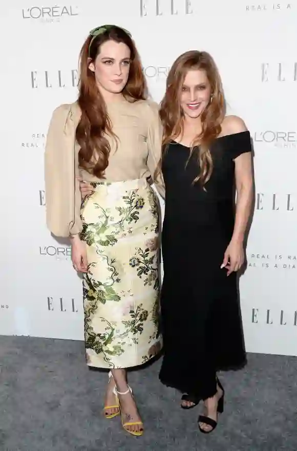 Riley Keough und Lisa Marie Presley elvis presley