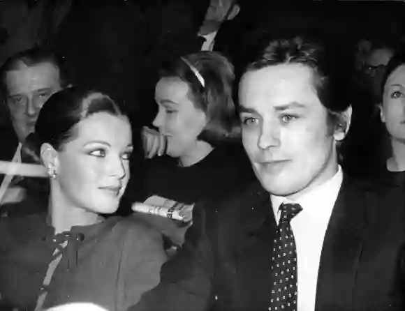 Romy Schneider und Alain Delon waren ein Paar