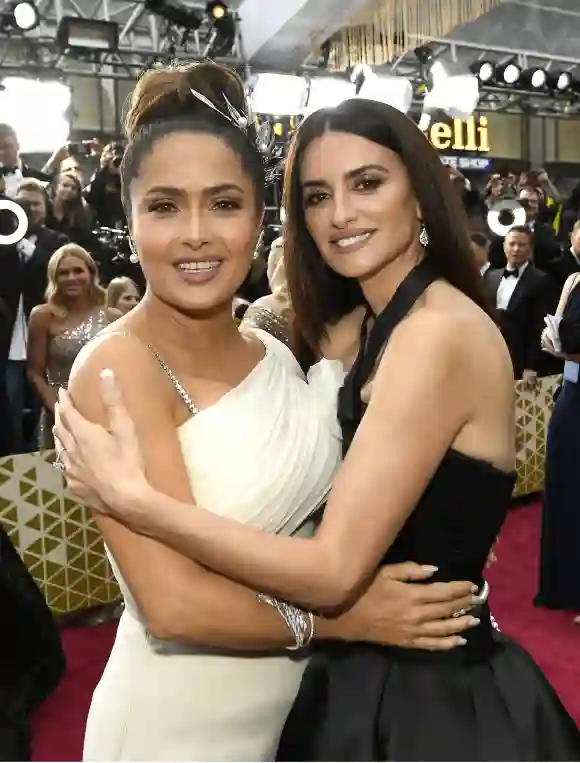 Salma Hayek und Penelope Cruz Freunde