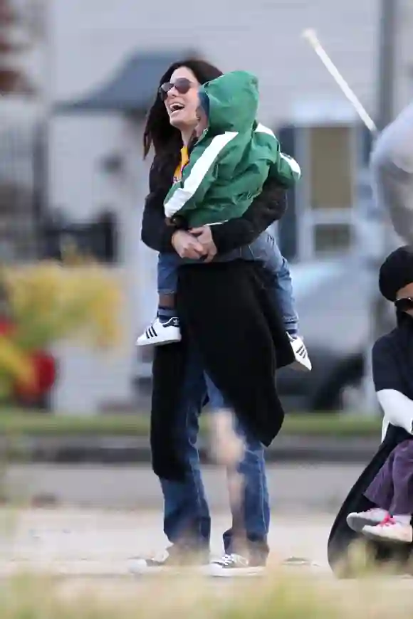 Sandra Bullock und ihr Sohn Louis