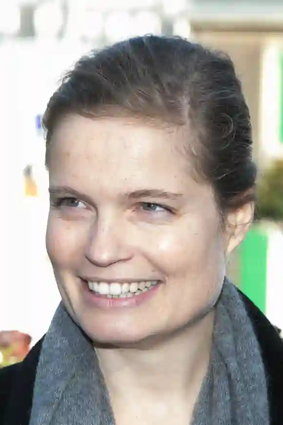 Romys Schneiders Tochter Sarah Biasini 2014 in Paris