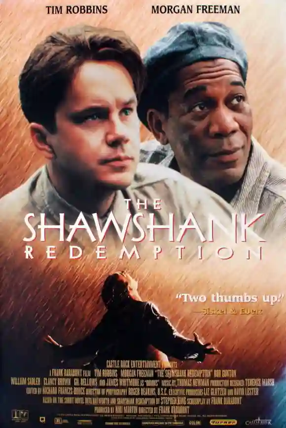 Tim Robbins und Morgan Freeman spielten 1994 in dem Drama "The Shawshank Redemption".