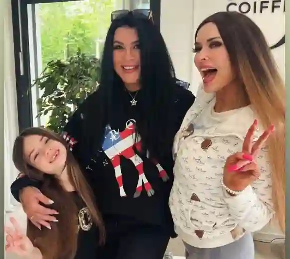 Sophia Cordalis, Iris Klein und Daniela Katzenberger