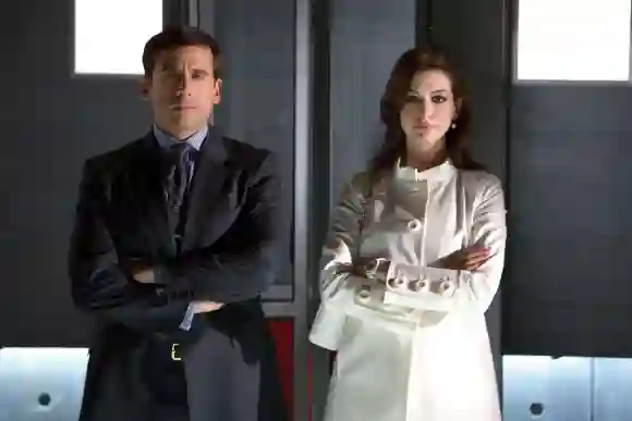 Steve Carell und Anne Hathaway in "Get Smart"