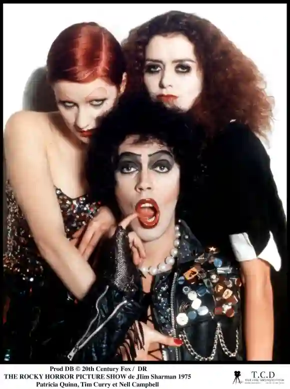 Patricia Quinn Tim Curry Nell Campbell The Rocky Horror Picture Show