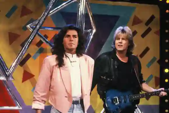 Thomas Anders und Dieter Bohlen in den Achtzigern als Modern Talking