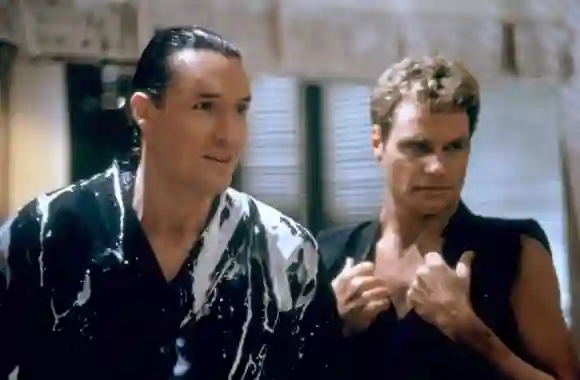 Thomas Ian Griffith und Martin Kove in der „Karate Kid“-Kultreihe