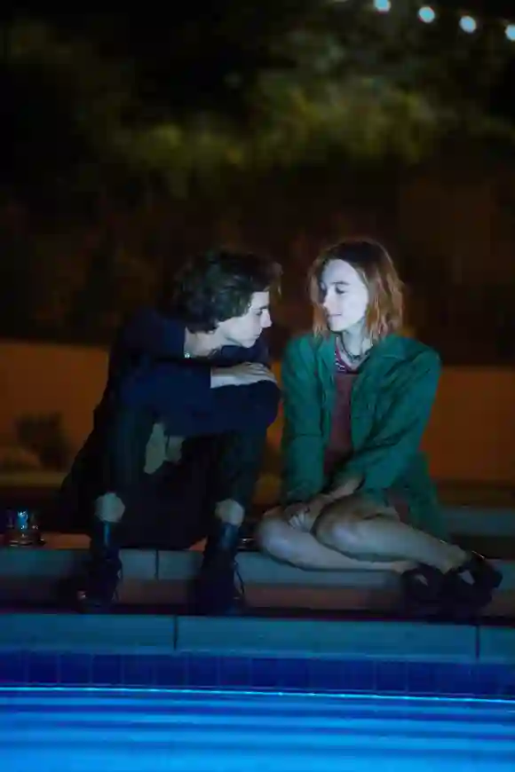 Timothée Chalamet und Saoirse Ronan in einer Szene aus dem Film "Lady Bird".