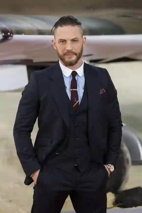 Tom Hardy auf der Premiere seines Films „Dunkirk“ in London