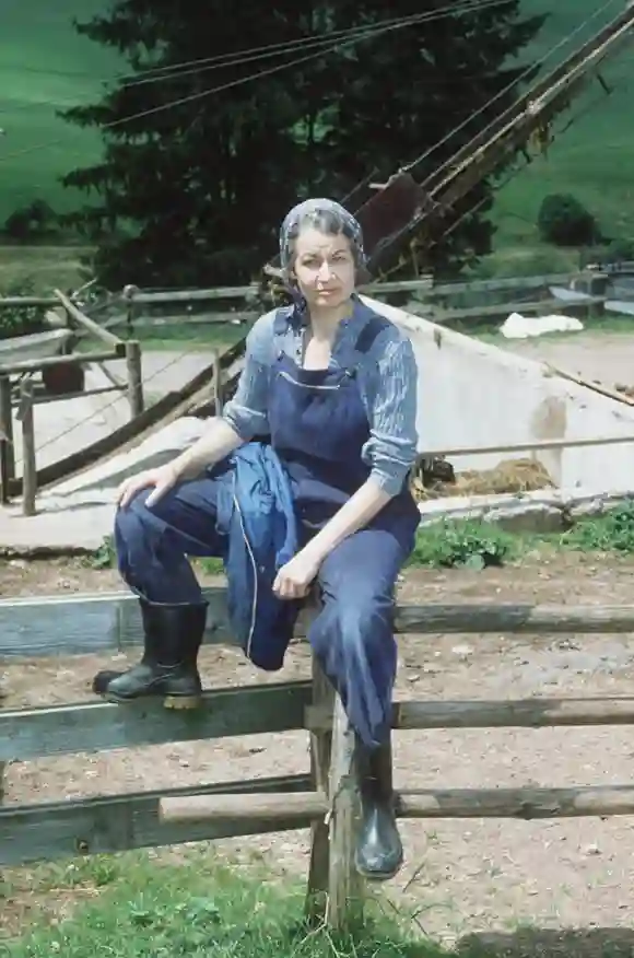 Ursula Cantieni in "Die Fallers"