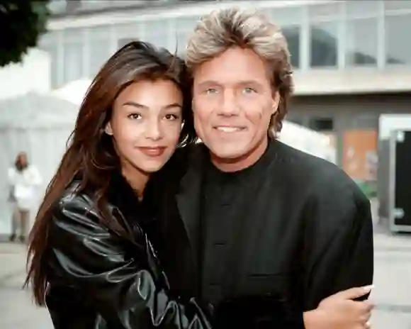 Verona Pooth, damals Feldbusch, und Dieter Bohlen im Jahr 1996