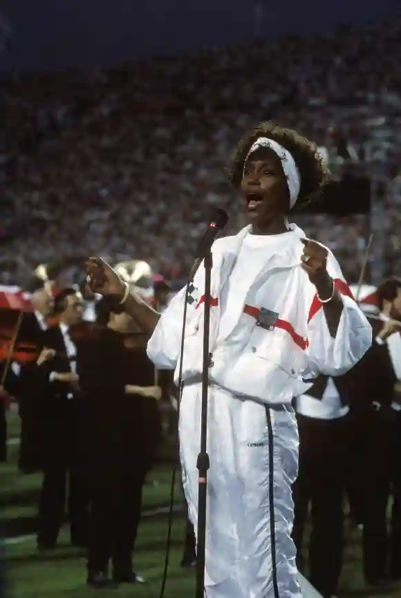 Whitney Houston im Jahr 1991