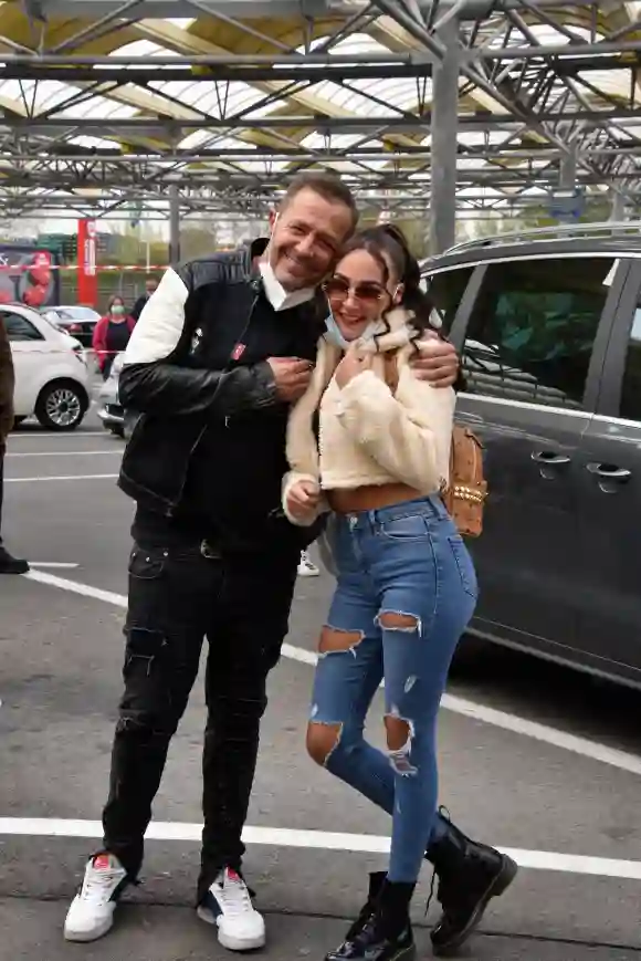 Willi Herren und Tochter Alessia Herren am 16. April 2021. Nur wenige Tage vor seinem tragischen Tod.