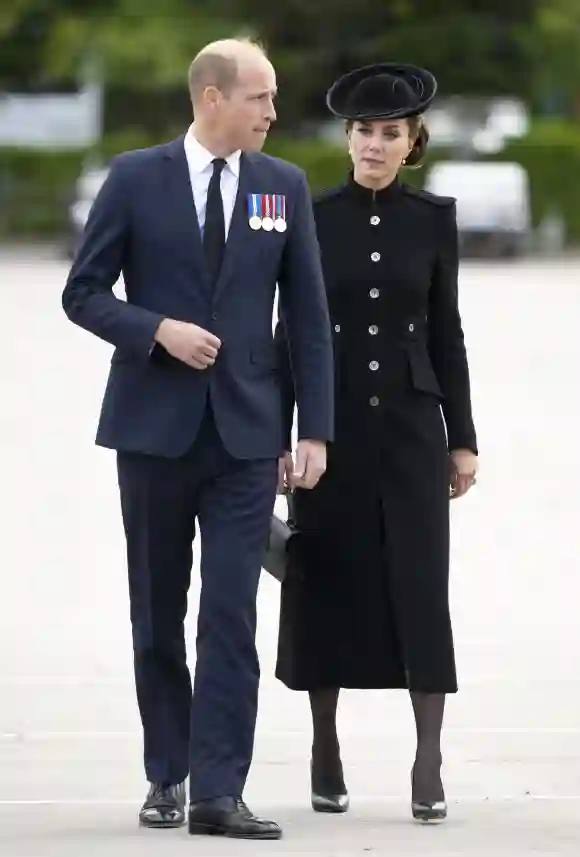Prinz William Herzogin Kate Queen Beerdigung