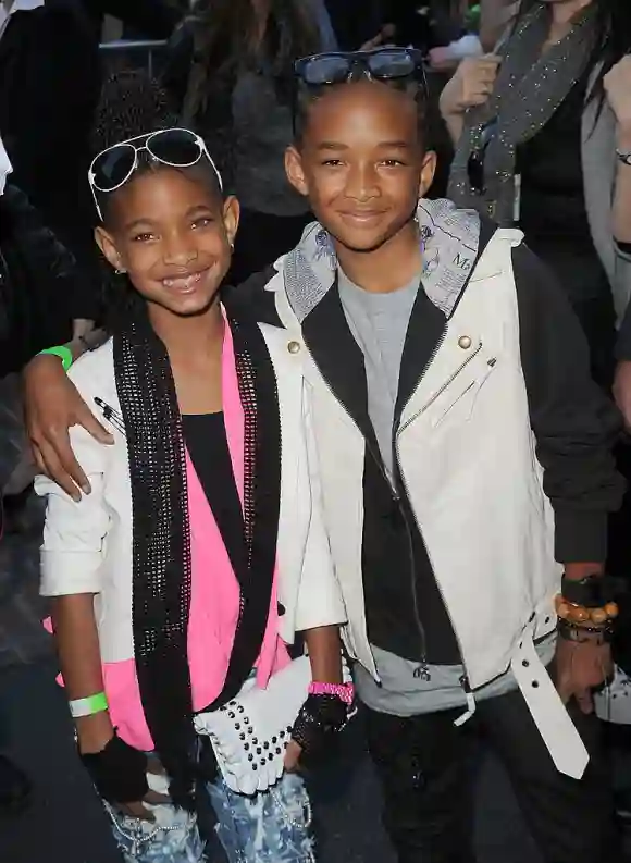 Willow Smith und Jaden Smith im Jahr 2010