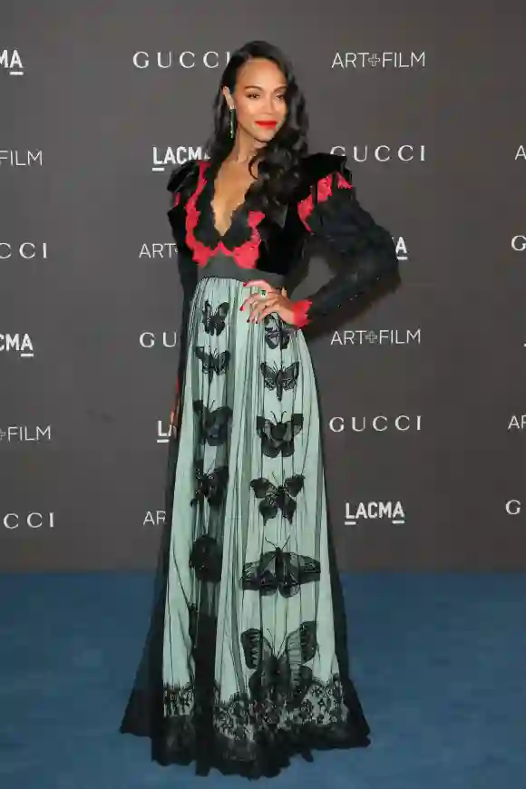 Zoe Saldana LACMA Art+Film Gala