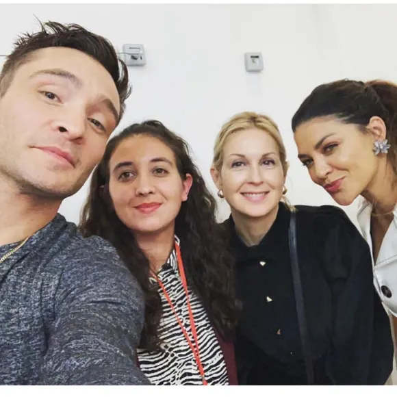 Kelly Rutherford, Jessica Szohr und Ed Westwick feierten eine kleine „Gossip Girl“-Reunion