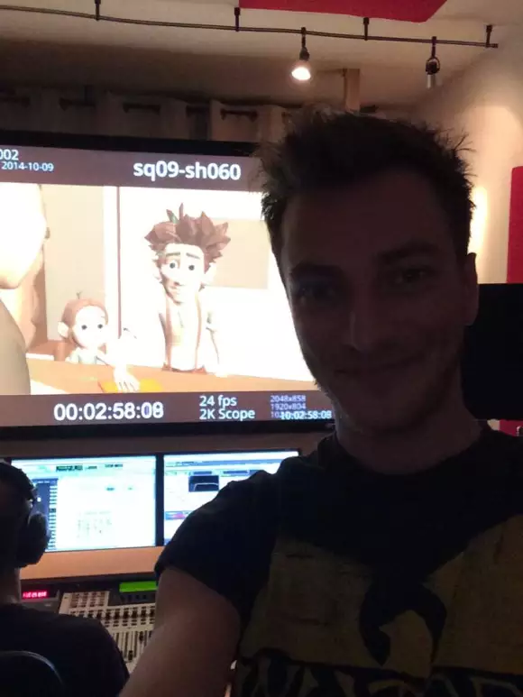 André Emanuel Kaminski im Studio „NICE“