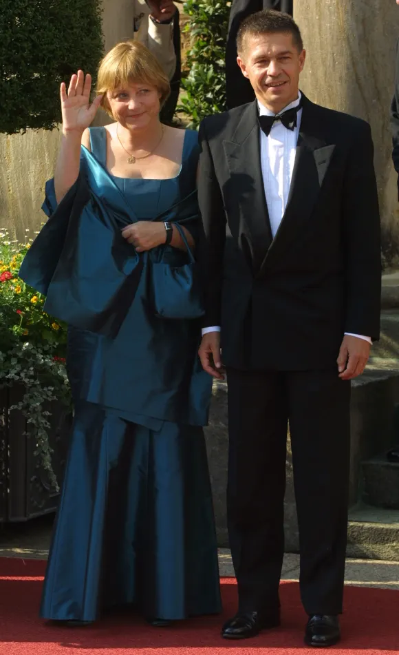 Angela Merkel Joachim Sauer 2003