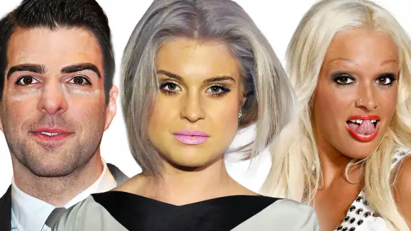 Zachary Quinto,  Kelly Osbourne, Daniela Katzenberger Peinliche Make-Up Fails der Stars