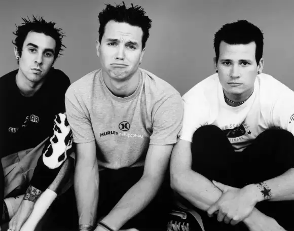 Blink 182, Tom Delonge, Travis Barker &amp; Mark Hoppus