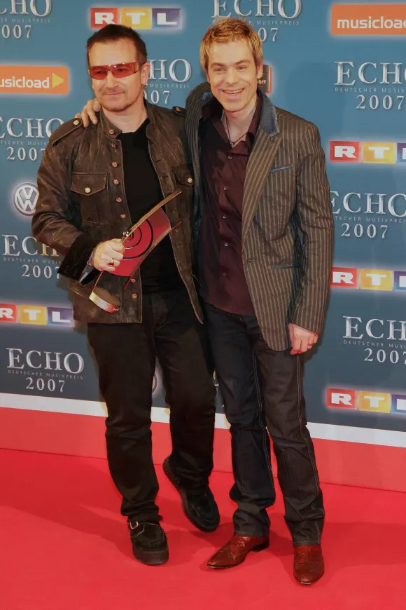 Bono und Michael Mittermeier 2007