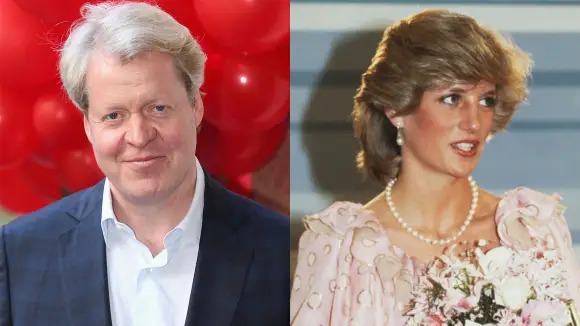 Charles Spencer und Prinzessin Diana