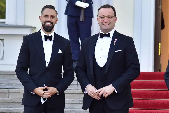 Daniel Funke und Jens Spahn