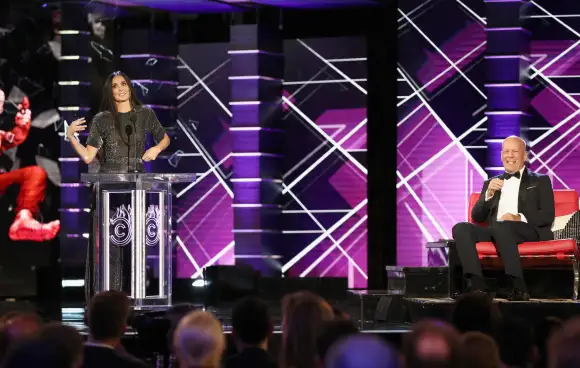 Demi Moore und Bruce Willis bei „Comedy Central Roast“