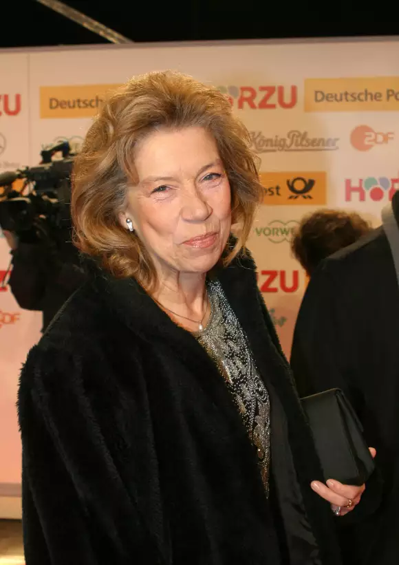Evelyn Hamann aus die Schwarzwaldklinik bei der Goldenen Kamera Verleihung
