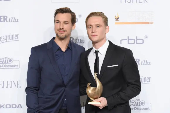 Florian David Fitz und Matthias Schweighöfer Goldene Henne 2016
