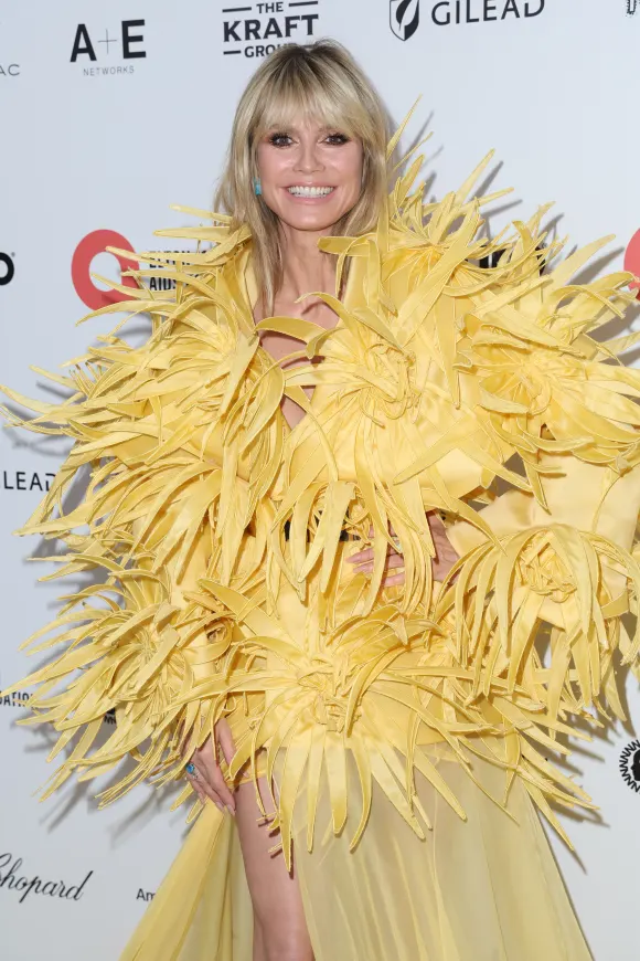 Heidi Klum besucht die 31. jährliche Oscar-Verleihungsparty der Elton John AIDS Foundation am 12. März 2023