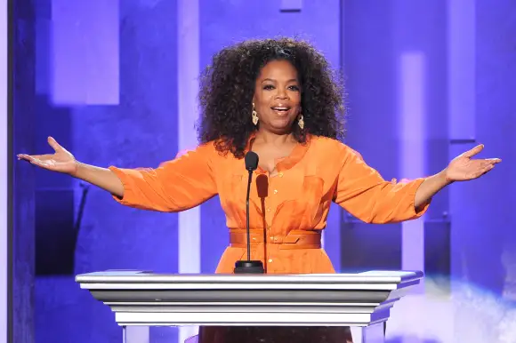 Oprah Winfrey im Jahr 2014