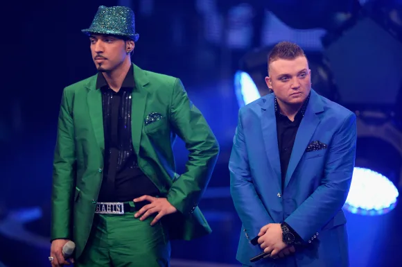 Menowin Fröhlich und Mehrzad Marashi