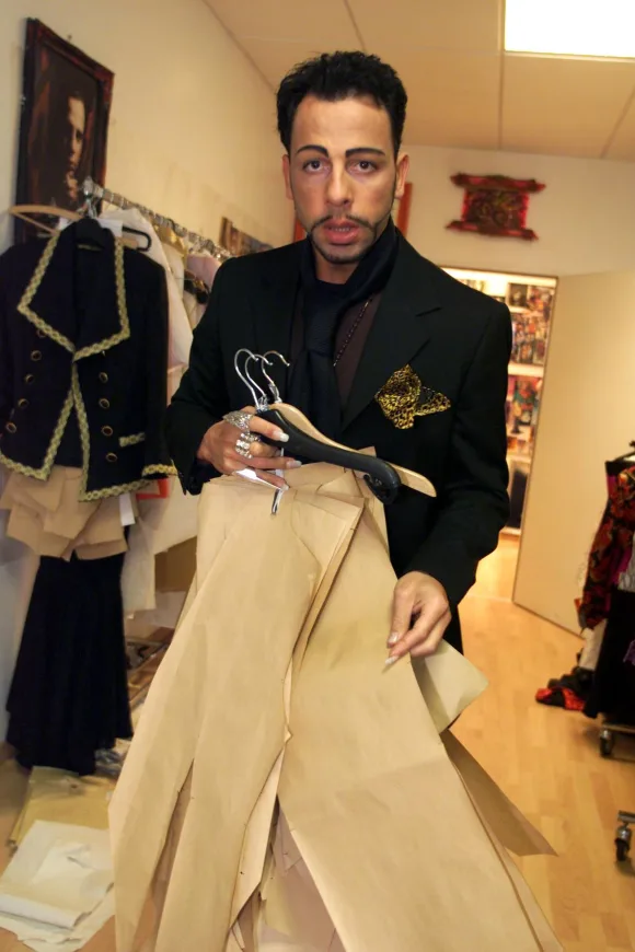 Harald Glööckler 2001 ohne Make-up