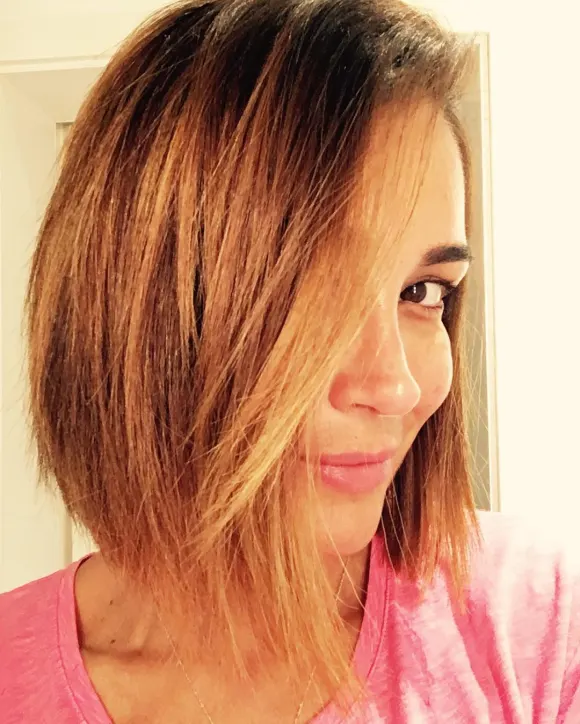 Jana Ina Zarrella zeigt sich mit kurzen Haaren