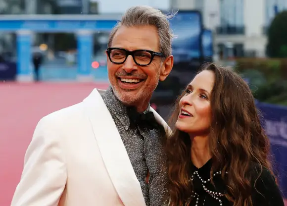 Jeff Goldblum und Emilie Livingston beim Screening seines Films „Kidnap“ 2017