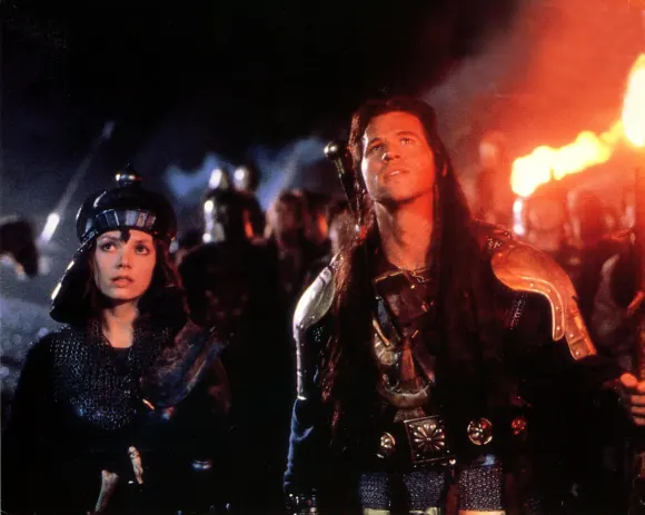 Joanne Whalley und Val Kilmer in "Willow"