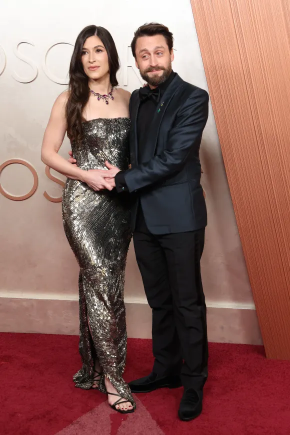 Kieran Culkin und Jazz Charton