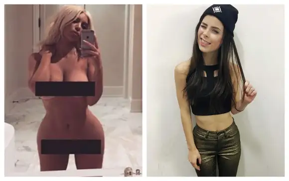 Reality-Star Kim Kardashian und Sängerin Lena Meyer-Landrut