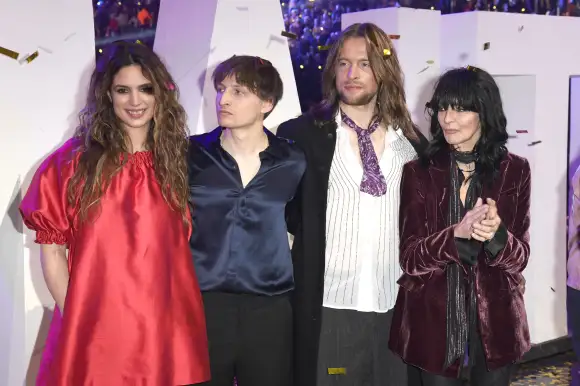 Larissa Kerner, Simeon Kerner, Sakias Kerner und Nena