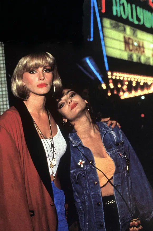 Laura San Giacomo und Julia Roberts in „Pretty Woman“