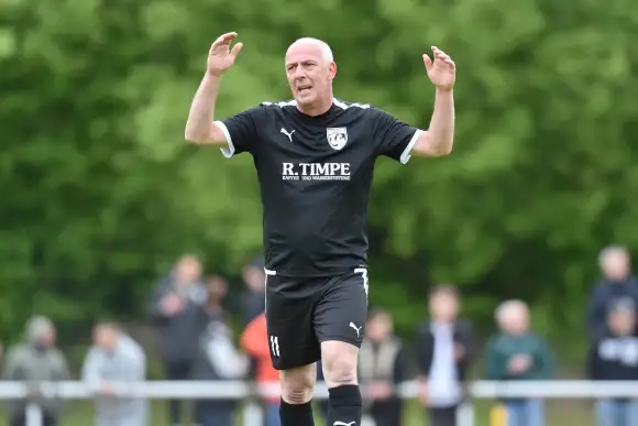 Kreisliga Osnabrück Staffel B - SC Türkgücü Osnabrück - SSC Dodesheide II am 16.05.2023 in Osnabrück Mario Basler spielt