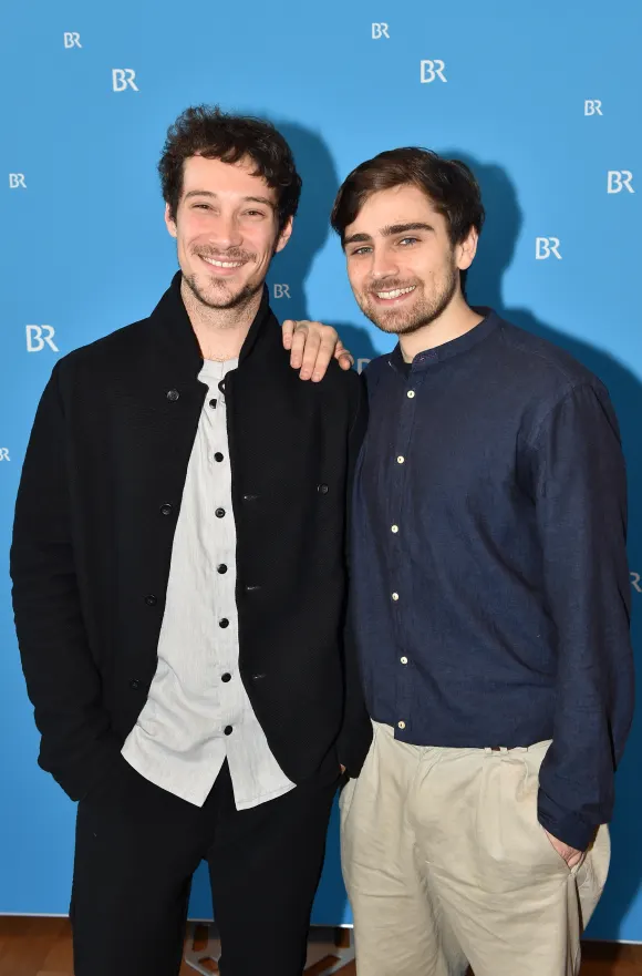 Markus Krojer und Klaus Steinbacher beim BR Film Brunch in München
