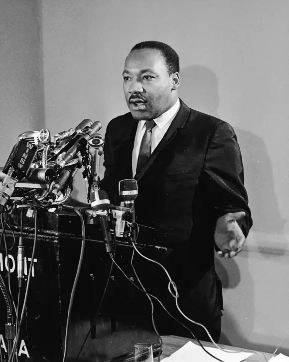 Martin Luther King war Baptistenpastor und Bürgerrechtler